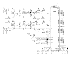 图2. MAX12557EVKIT模拟输入部分原理图