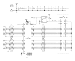 图4. MAX12557EVKIT B通道数字输出原理图