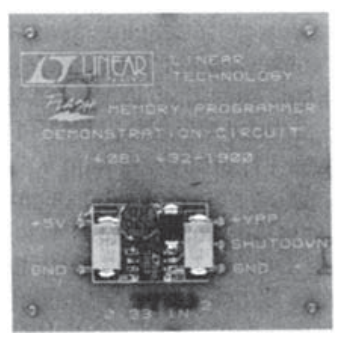 Figure 3. Simple Flash Memory Pulser Uses All Surface Mount Components.