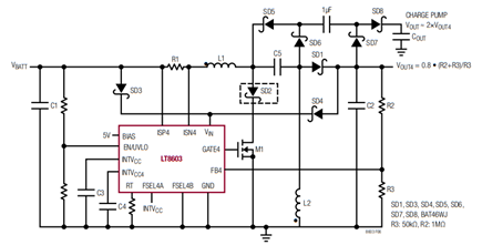 Figure 4a. Charge Pump Circuit.