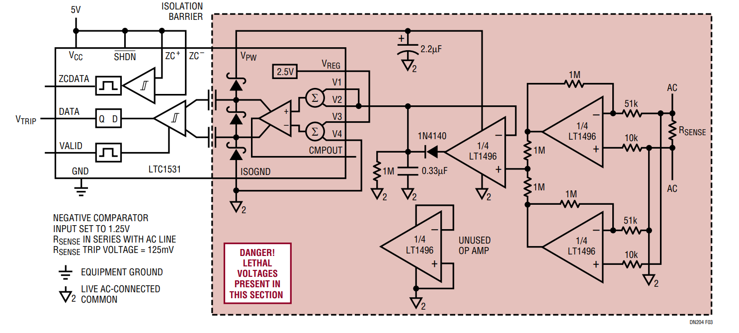 Figure 3. AC Line Overcurrent Detect.