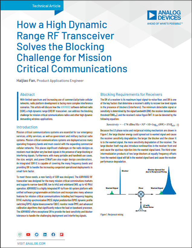 Technical  Article cover