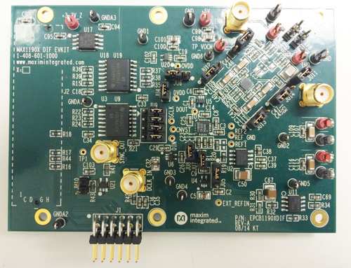 Figure 2. MAX11905DIFEVKIT photo.