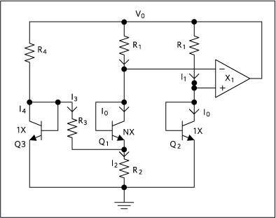 Figure 3. Simplified version of the proposed npn core.