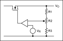 Figure 2. A conventional variable-resistive feedback.