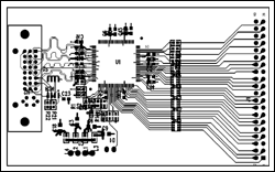 图5. DVI接收机PCB (2.25&quote; x 4&quote;)