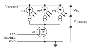 Figure 6. LED biasing with current sources