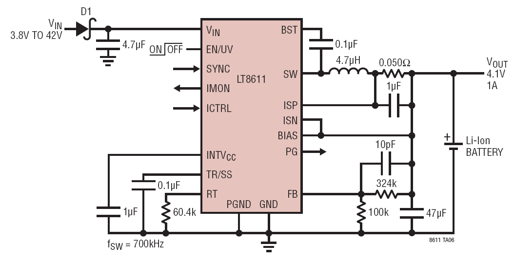 Figure 1 - CCCV Battery Charger