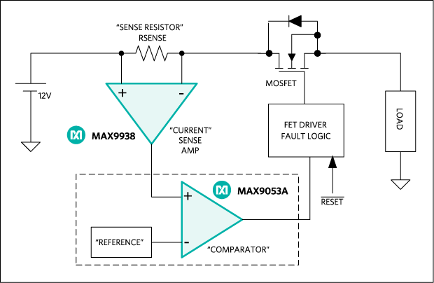 Figure 3. Overcurrent detection circuit.