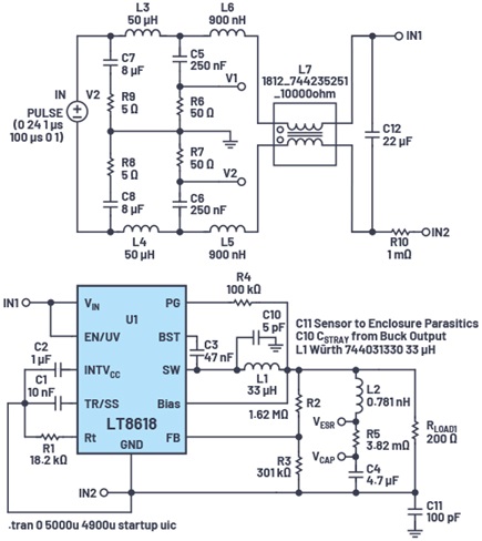 Fixing the buck converter emissions