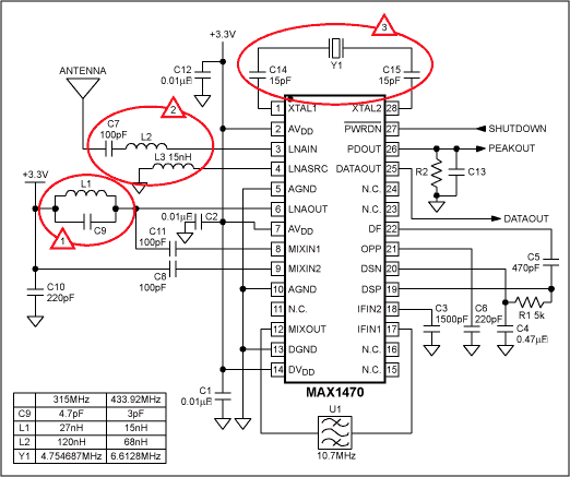 图1. MAX1470典型电路