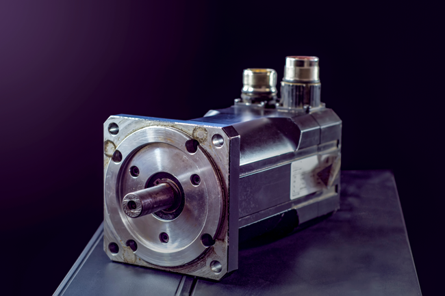 AC brushless three-phase motor.