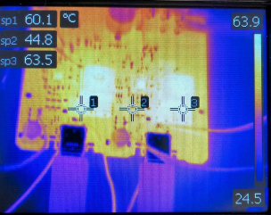120W PD solution thermal map.