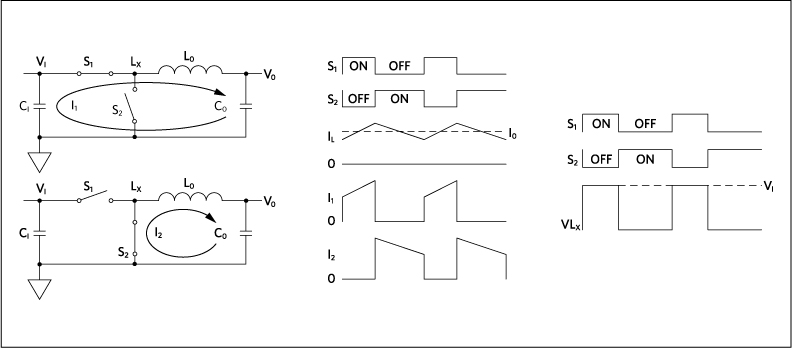 Simplified buck regulator schematic