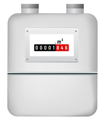 Figure 1. Smart gas meter example.