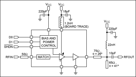 Figure 5. MAX2240 application circuit.