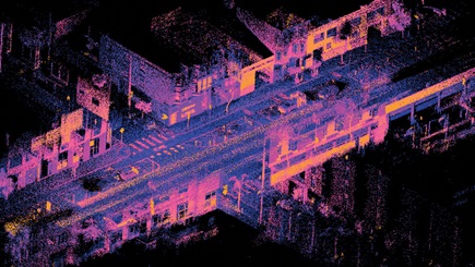 LIDAR map