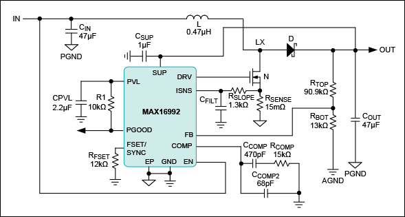 Figure 7. Schematic of reference design.