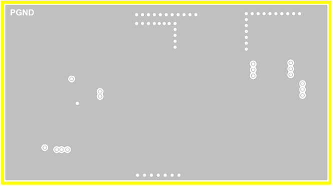 Figure 9. Reference design layout, inner layer 1.