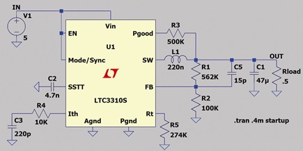 LTC3310S Silent Switcher design