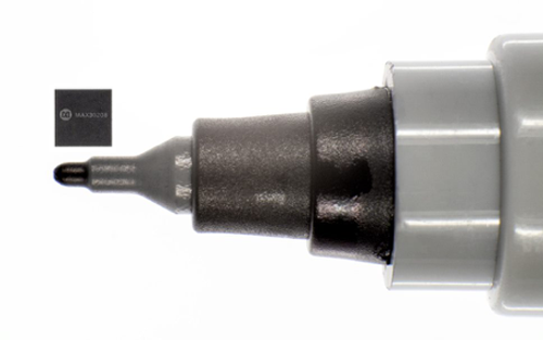 Figure 5. MAX30208 digital temperature sensor.