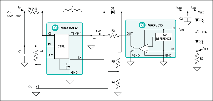 Over-voltage protection is needed when an LED fails open circuit; thus allowing C3 to become charged beyond the maximum rating of the IC.