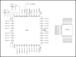 图2. MAX6960评估板原理图(共6页-第1页)