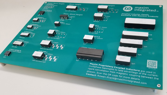 Figure 4. CL demo board with the most popular designs.