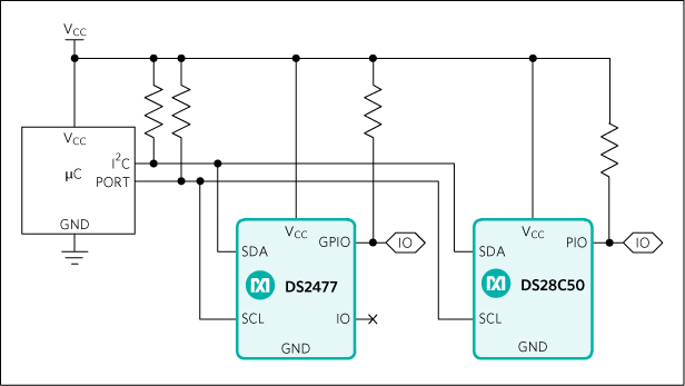 DS28C50: Typical Application Circuit