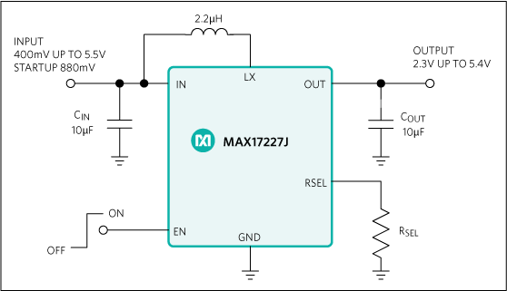 MAX17227J: Typical Operating Circuit