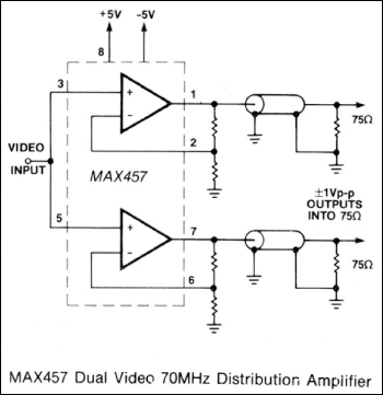 MAX457：典型工作电路