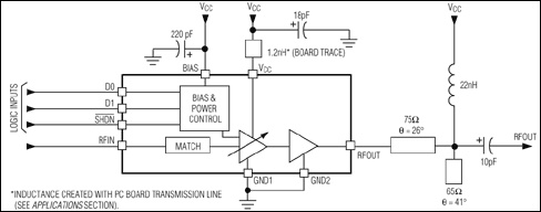 MAX2240：典型应用电路