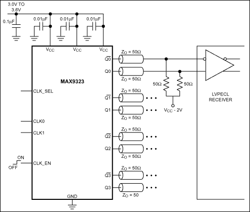 MAX9323：典型工作电路