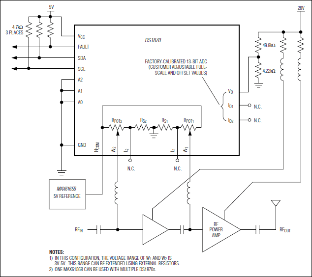 DS1870：典型工作电路