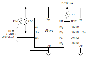 DS4510：典型工作电路