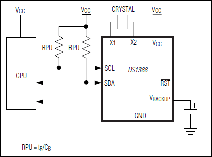 DS1388：典型工作电路