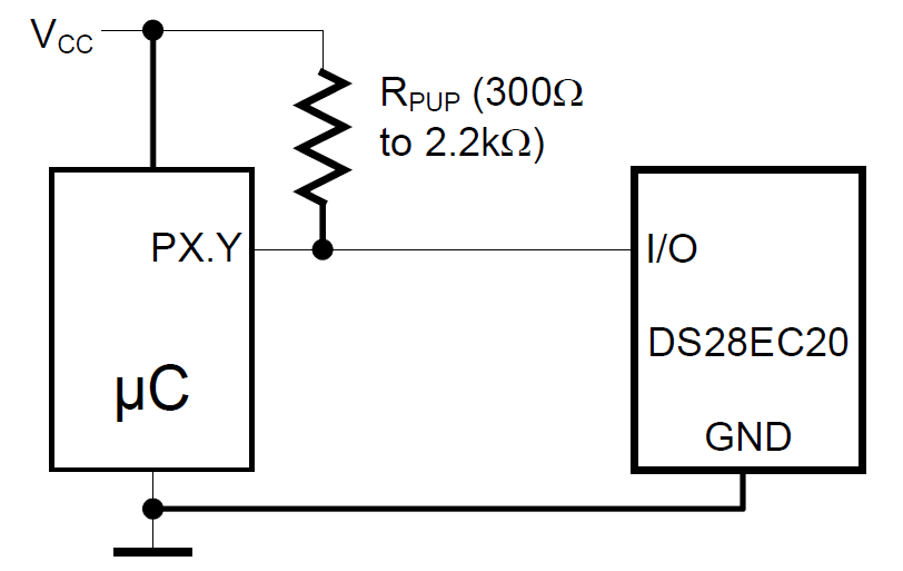 DS28EC20：典型工作电路