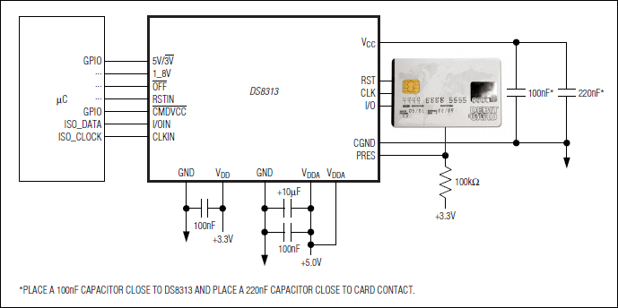 DS8313、DS8314：典型应用电路