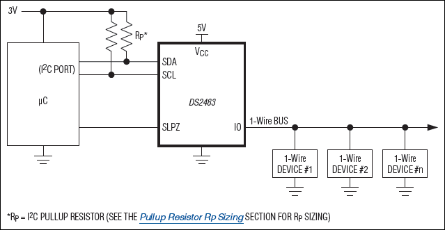 DS2483: Typical Application Circuit