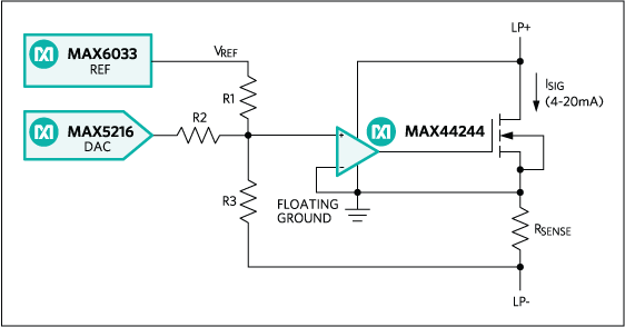 MAX44244: Typical Operating Circuit