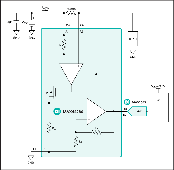 MAX44286: Typical Application Circuit