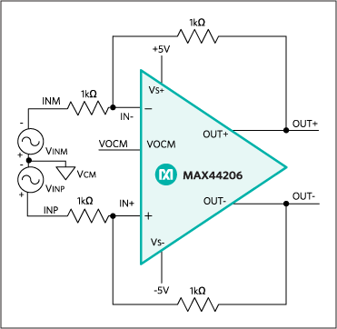 MAX44206: Typical Application Circuit