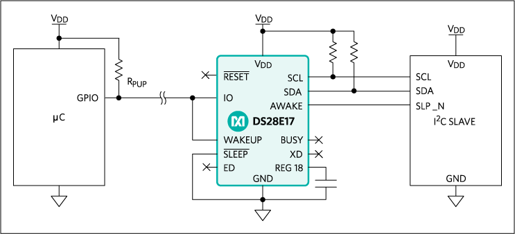 DS28E17: Typical Operating Circuit