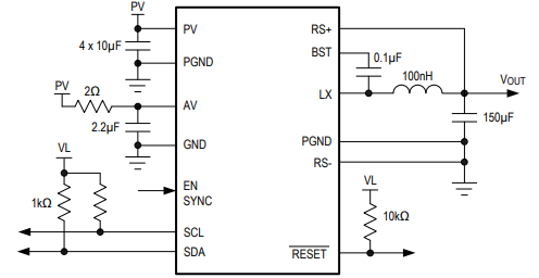 MAX20499 Circuit Diagram