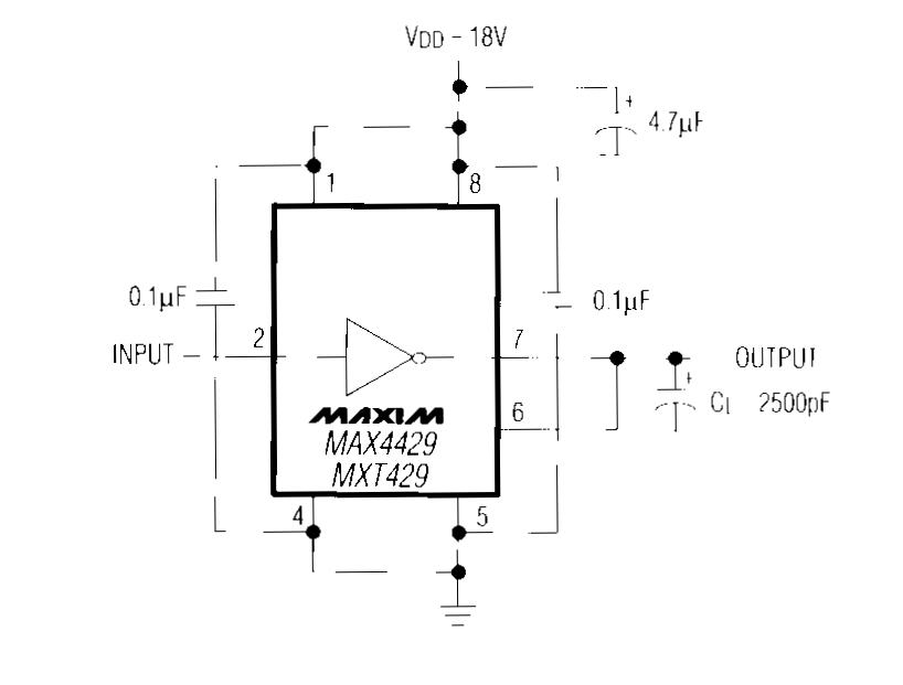 MAX4429 Circuit Diagram