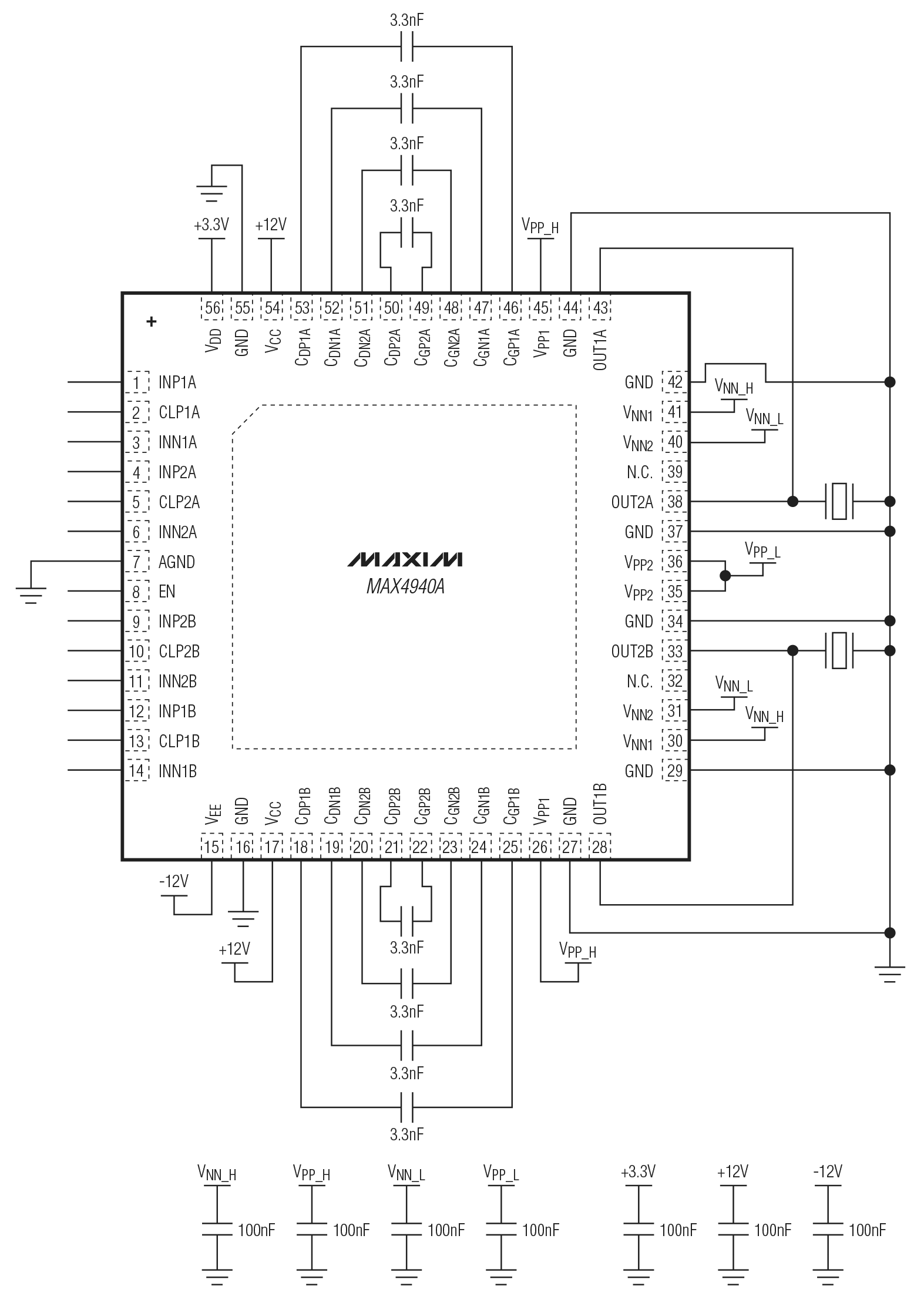 MAX4940A Application Diagram