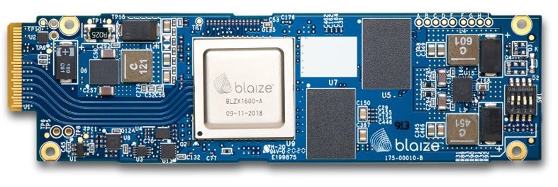 Blaize<sup>&reg;</sup> Xplorer X1600E EDSFF Accelerator Card​