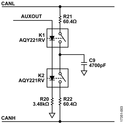 Switchable 120 Ω Termination Resistance