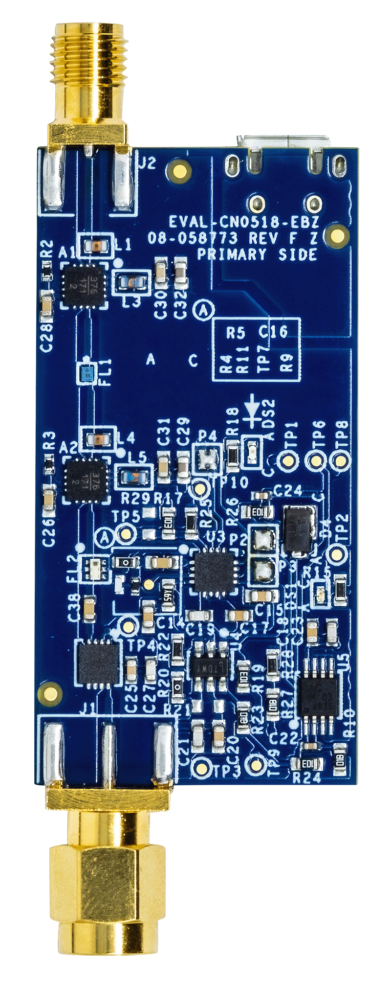 EVAL-CN0518-EBZ - Top View