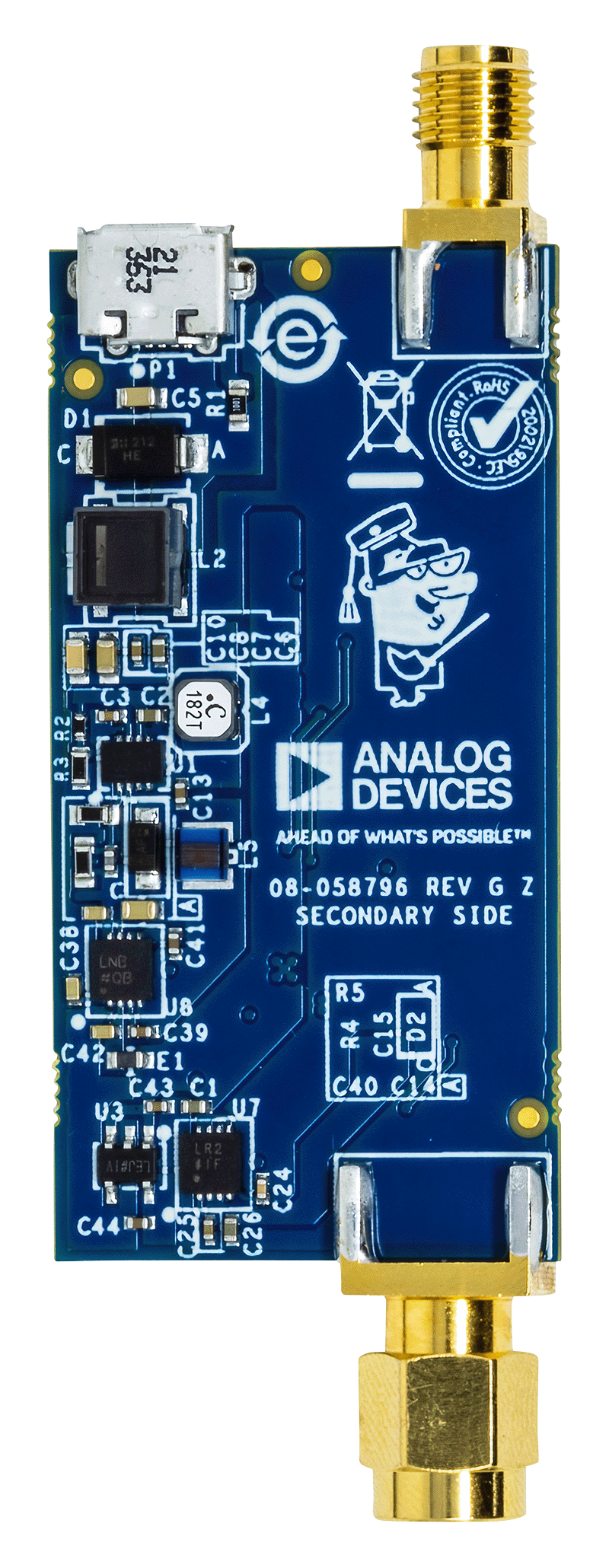 EVAL-CN0521-EBZ - Bottom View